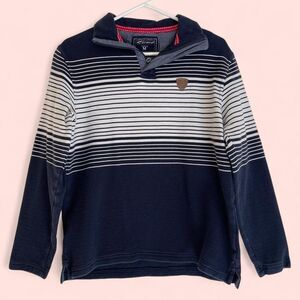 Unbranded Men's Navy and White Polo-shirts